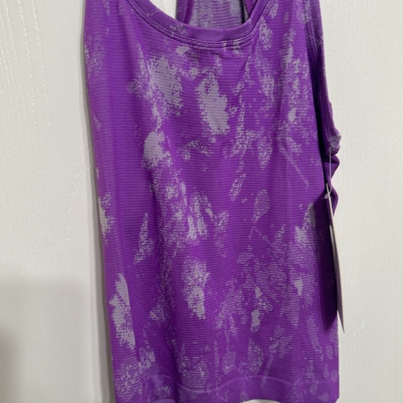 LULULEMON SWIFTLY TECH RACERBACK 2.0 *RACE Shadow bloom moonlit magenta SZ 8 - Picture 4 of 4